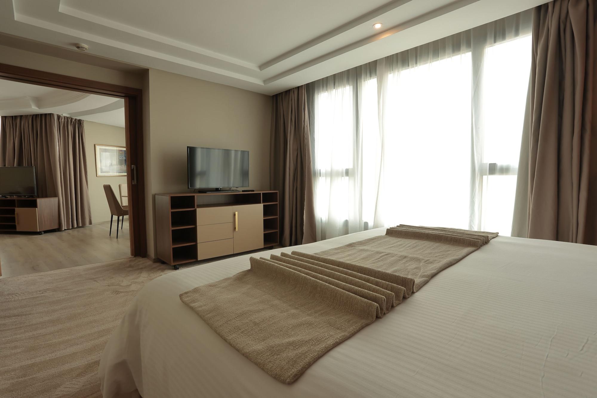 레 팔레세 단파 호텔 카사블랑카 외부 사진 A bedroom in a hotel