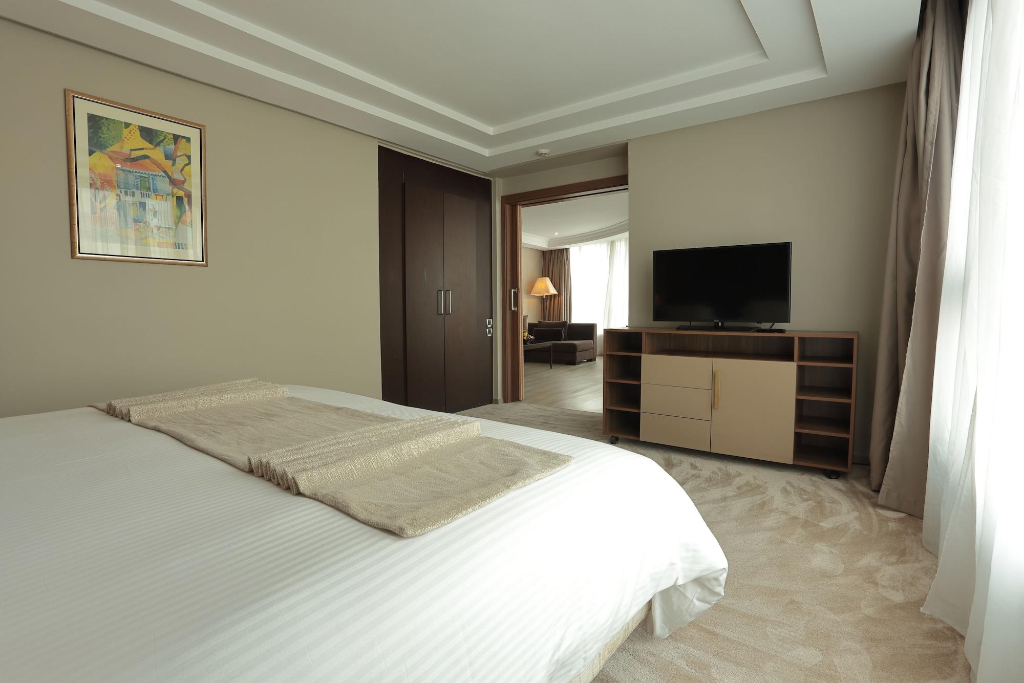 레 팔레세 단파 호텔 카사블랑카 외부 사진 A bedroom at the hotel