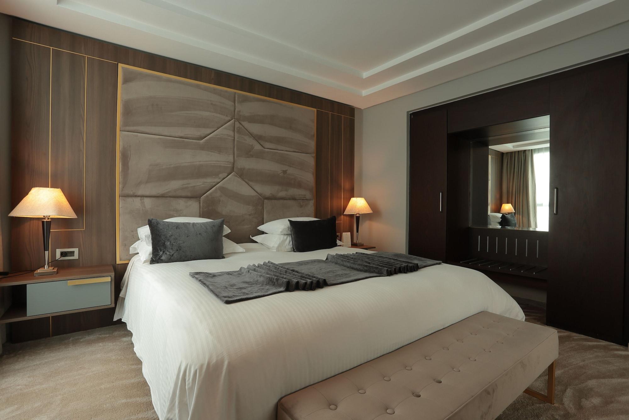레 팔레세 단파 호텔 카사블랑카 외부 사진 A bedroom at the hotel