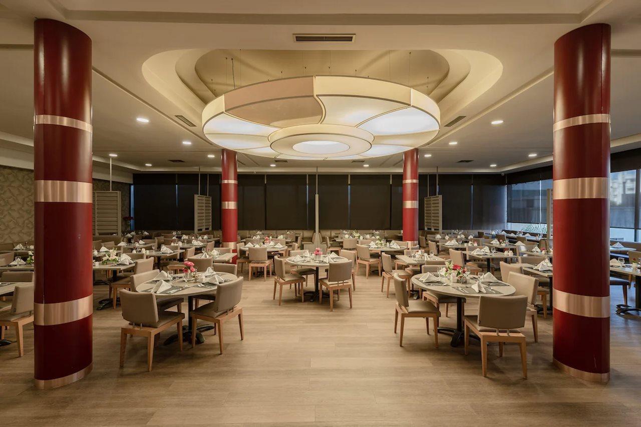 레 팔레세 단파 호텔 카사블랑카 외부 사진 The restaurant