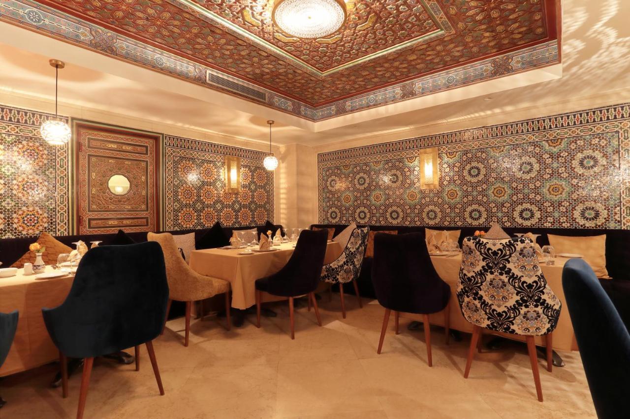 레 팔레세 단파 호텔 카사블랑카 외부 사진 Restaurant interior